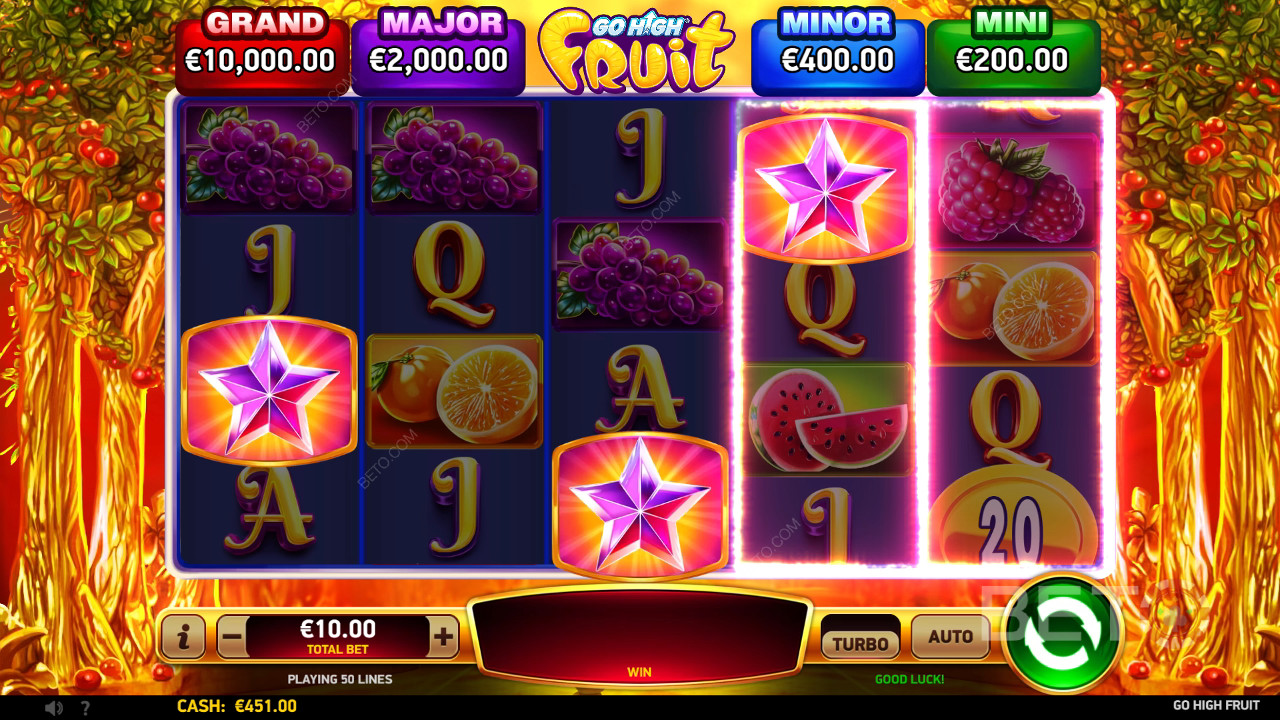Go High Fruit Review by BETO Pokies