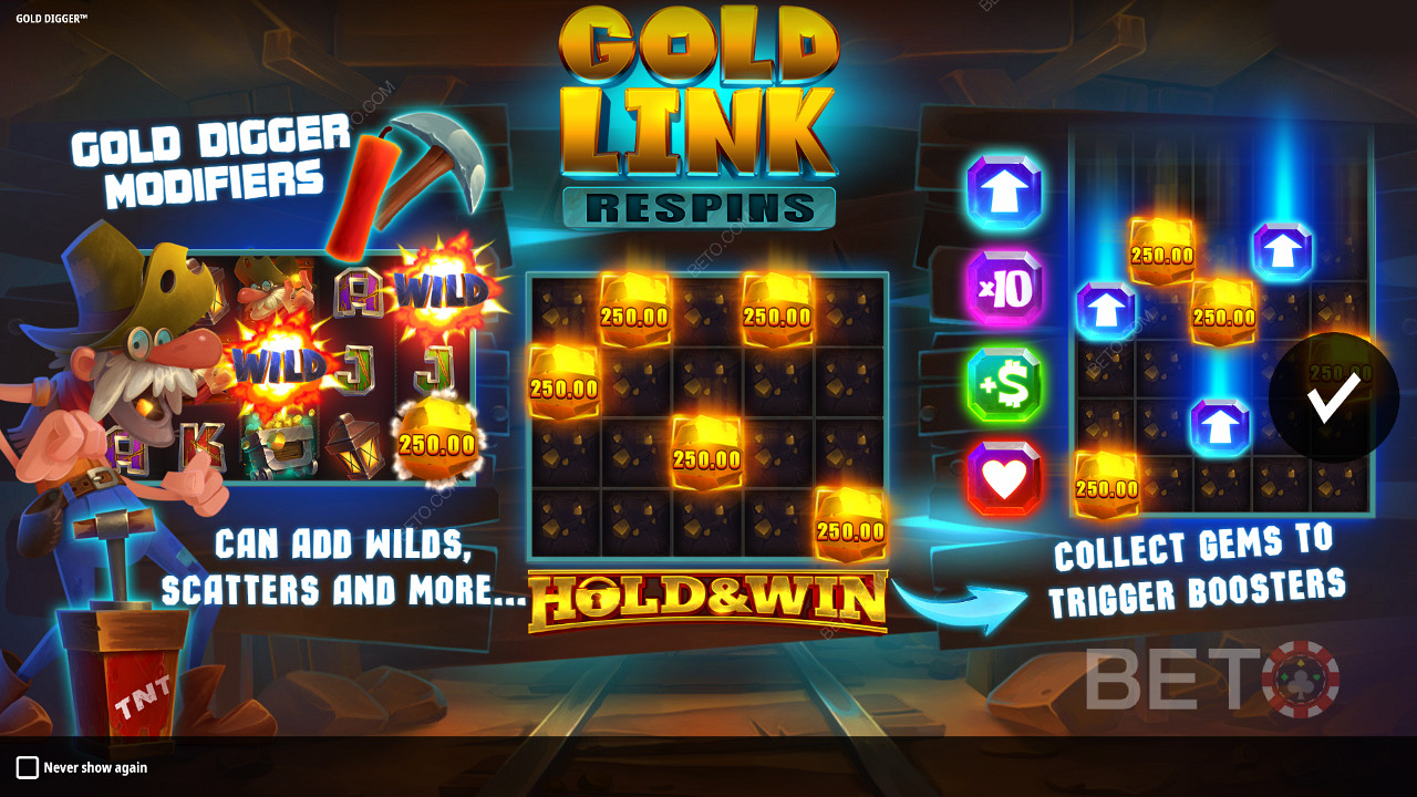 Kicking off Gold Digger pokie game