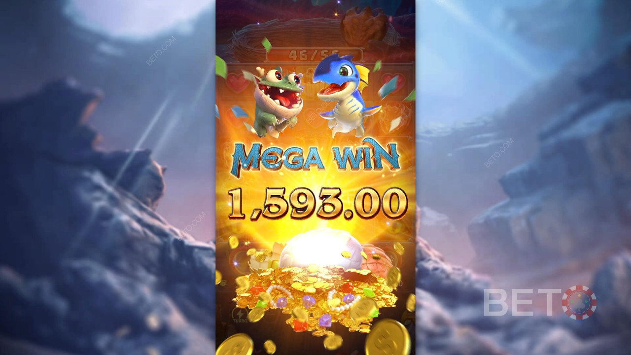 Score 2,500x Your Wager in Dragon Hatch 2 Online Pokie!