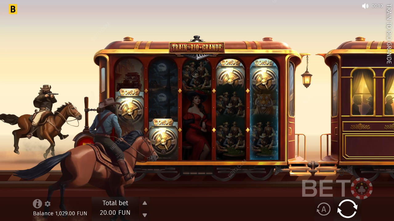 Choo-Choo to Rio Grande: BETO Pokie Review