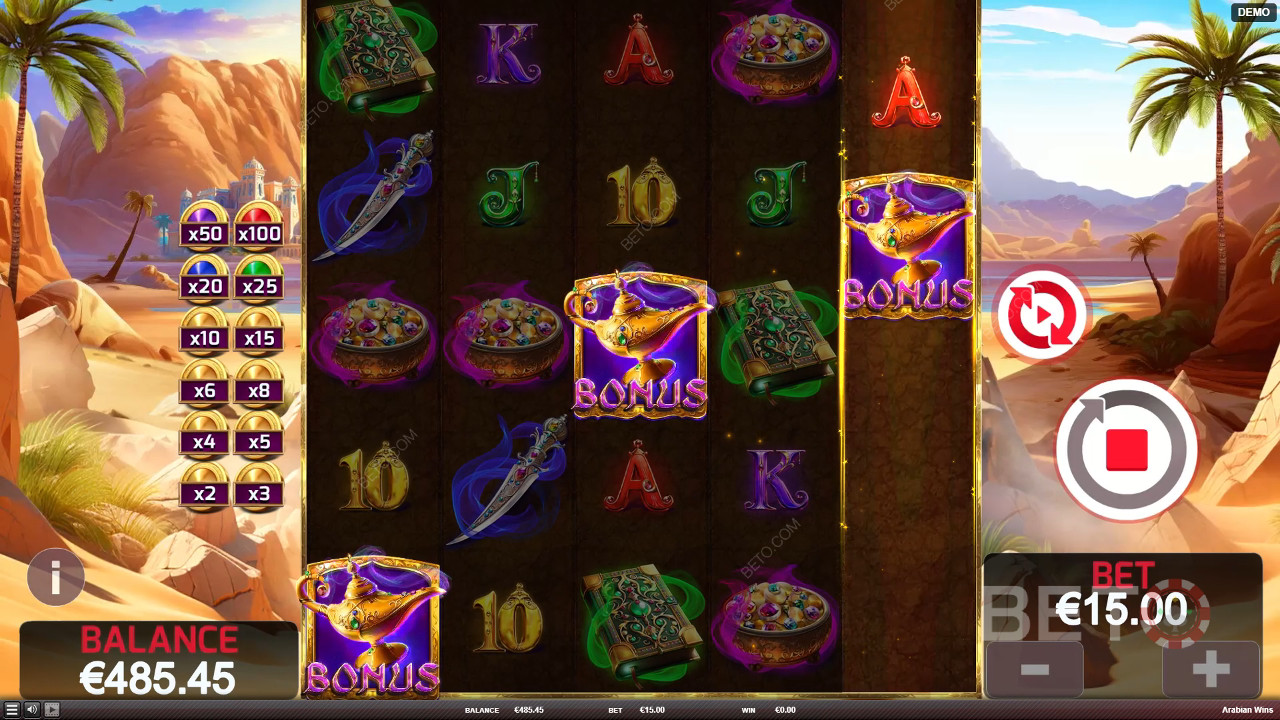 Arabian Wins Review by BETO Pokies