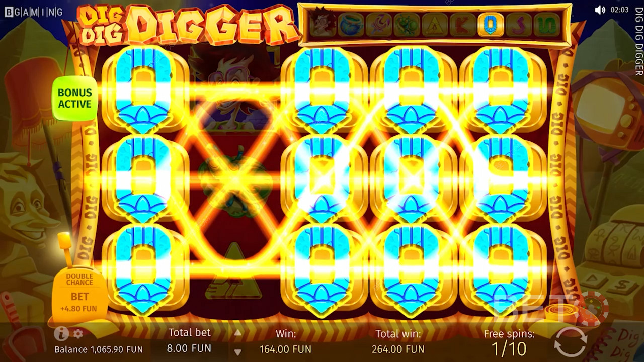 This pokie boasts a 95.50% RTP and high volatility