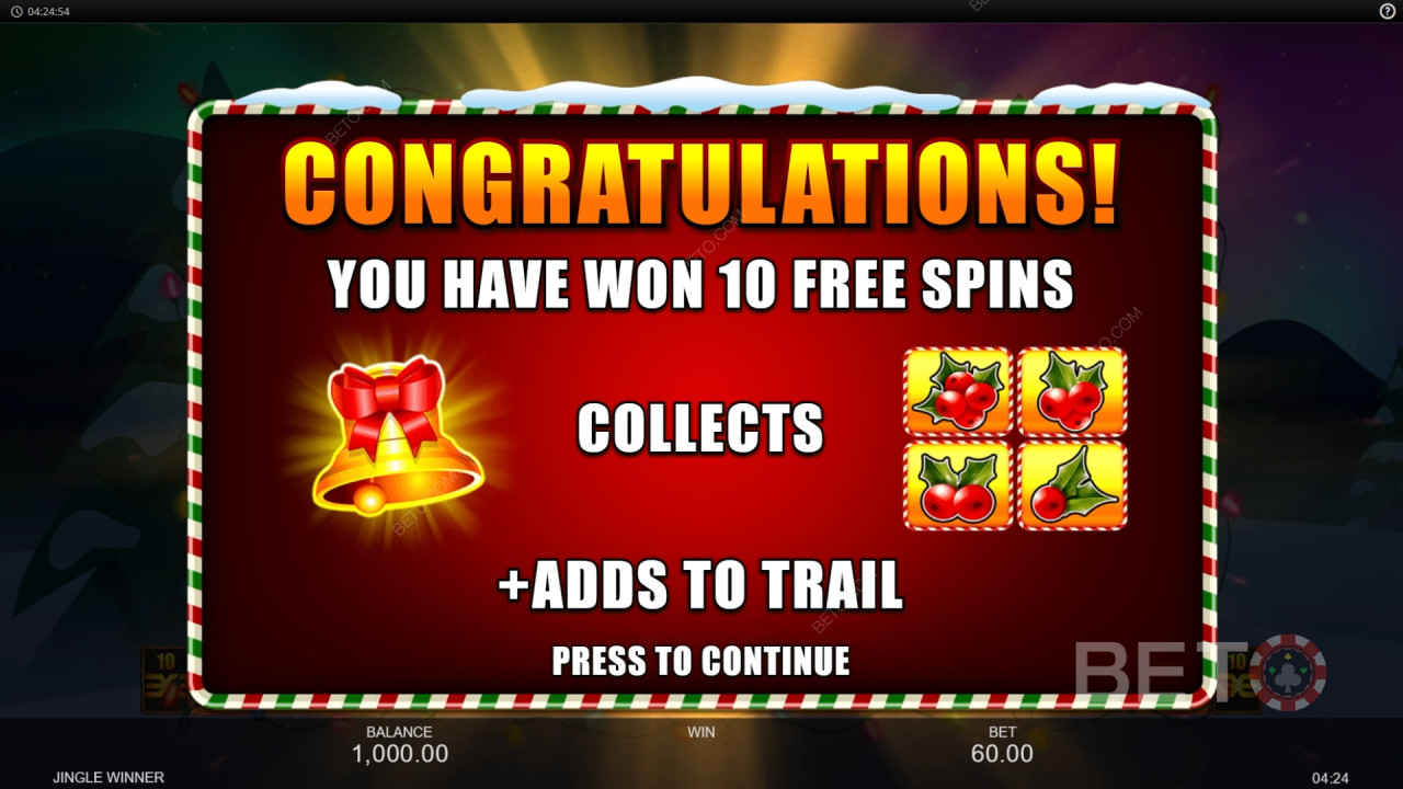Bonus Features Unpacked in Jingle Winner by Inspired Gaming