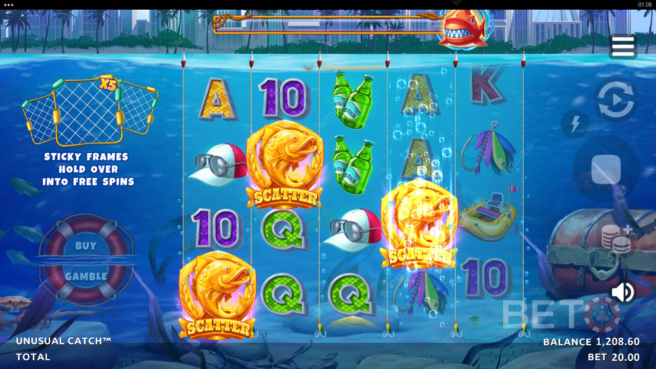 Unusual Catch Review by BETO Pokies