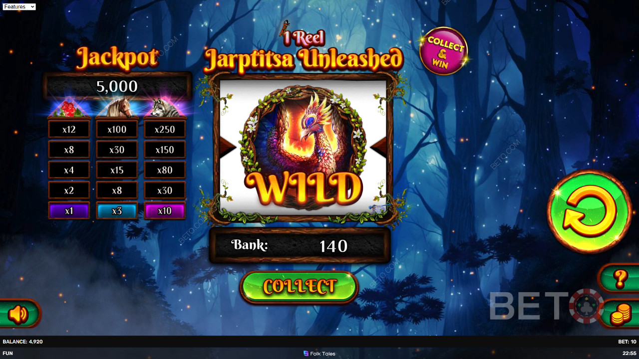 1 Reel Jarptitsa Unleashed Review by BETO Pokies