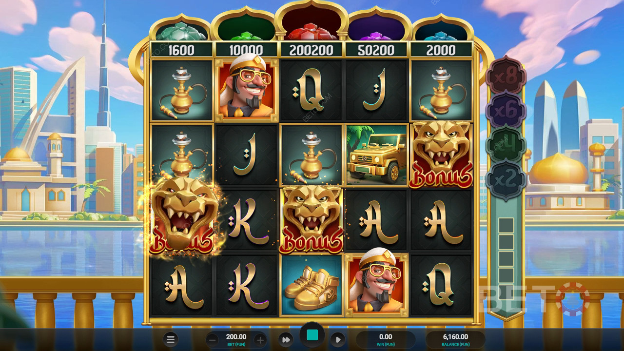 Sultan Spins Review by BETO Pokies