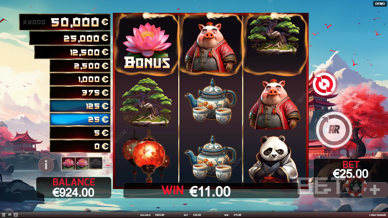 Lotus Dynasty: BETO Pokie