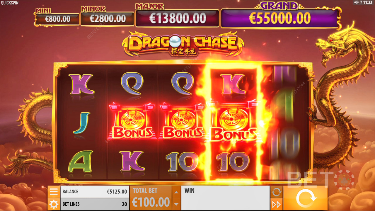 Dragon Chase Review by BETO Pokies