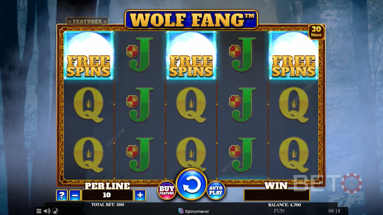 Nab the bonus game straight away with the Bonus Buy option
