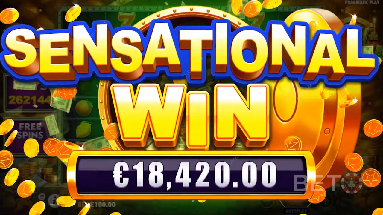 Scoring massive payouts in Cash Bonanza online pokie game