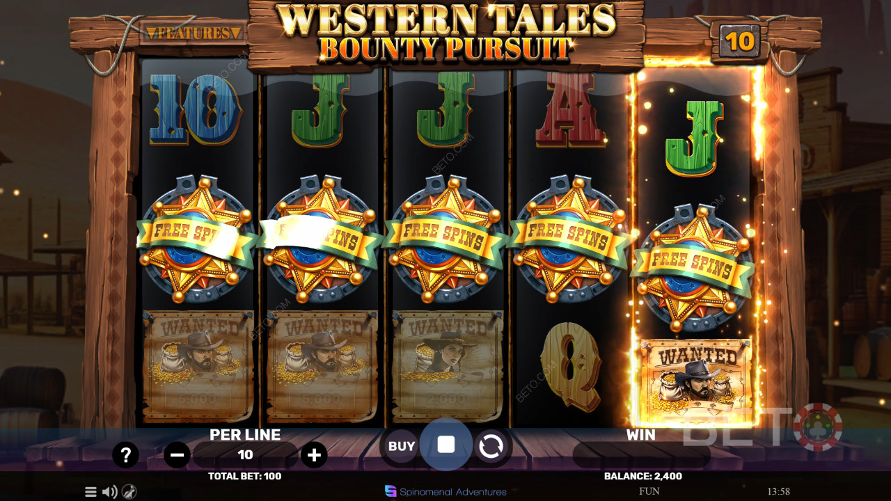 Western Tales - Bounty Hunt Review by BETO Pokies