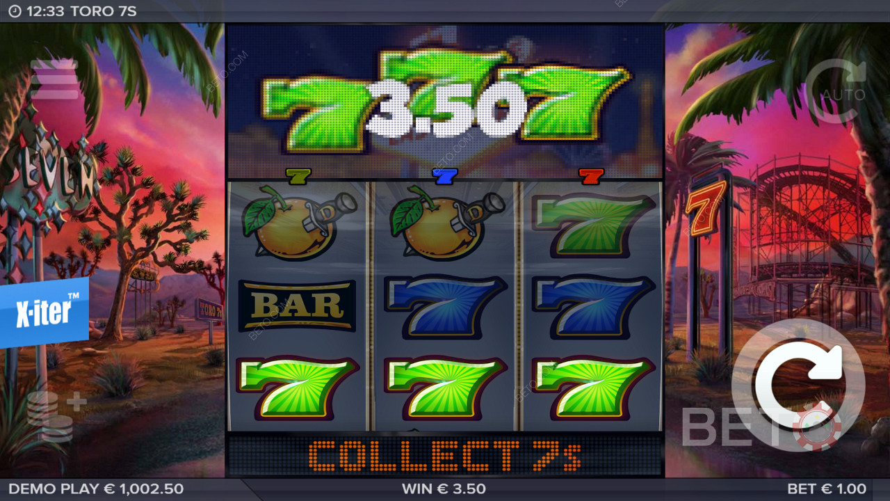 Snag 7 symbols and score big, especially in the Free Spins