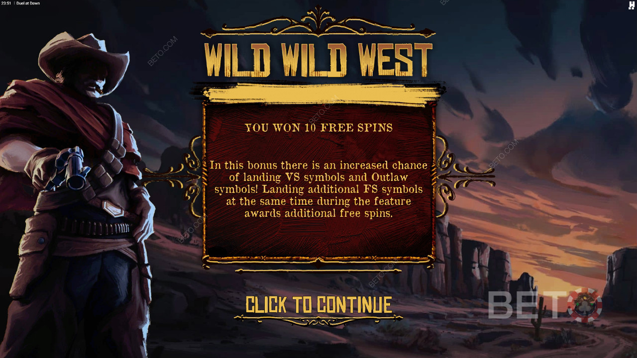 Bag 15,000x Your Wager in the Duel At Dawn Pokie Online!