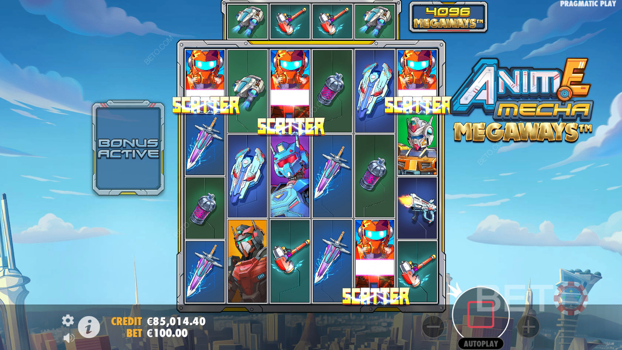 Anime Mecha Megaways Review by BETO Pokies