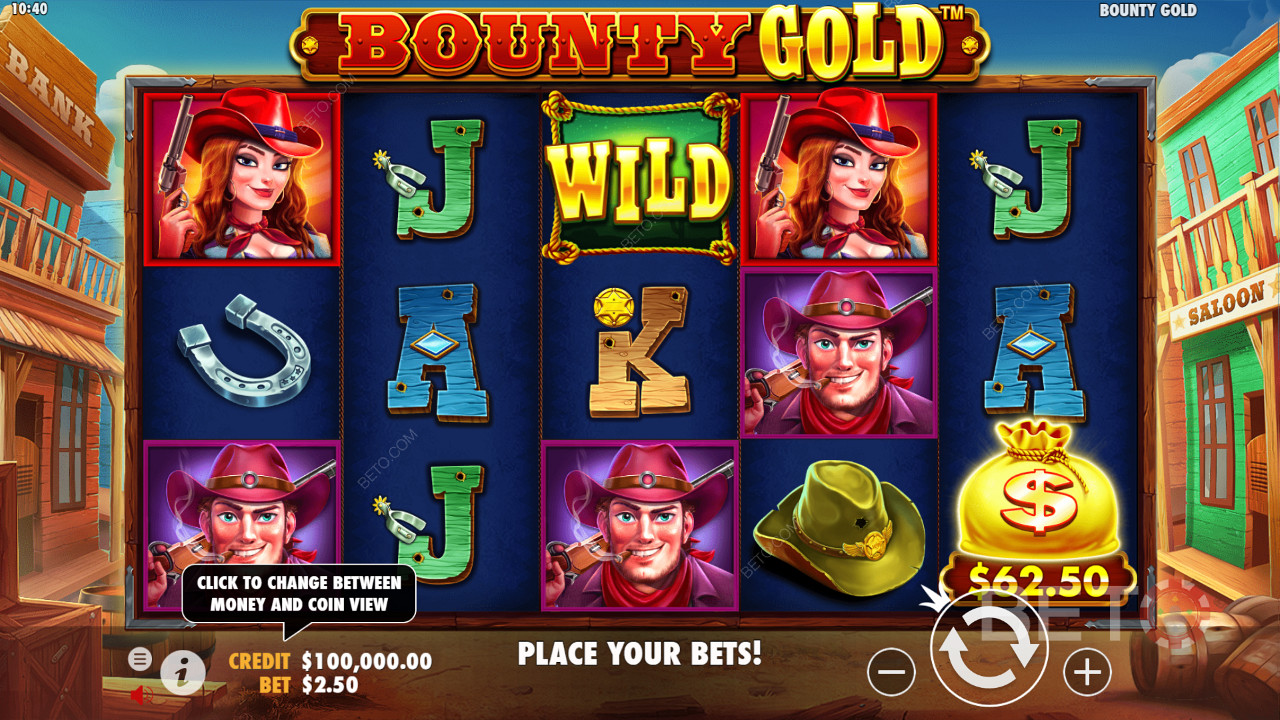 Bounty Gold delivers 25 winning lines