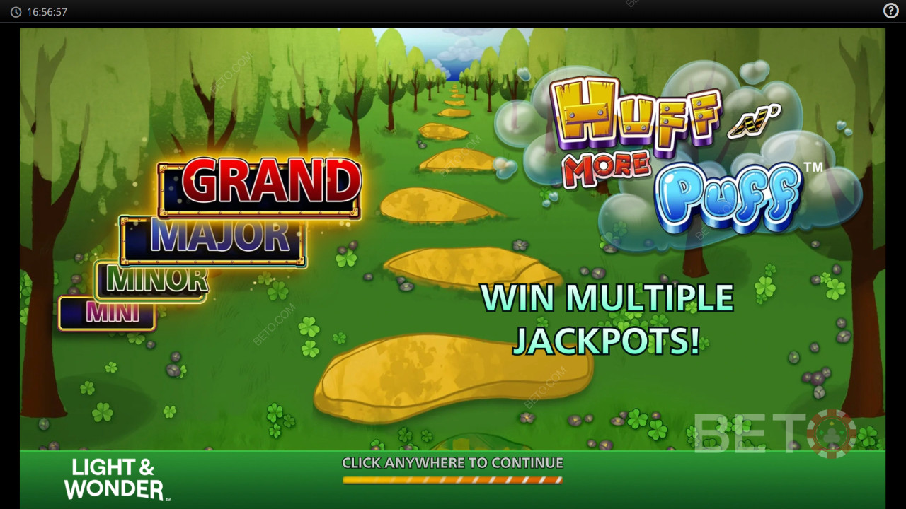 Score 5,000x Your Wager in the Huff N