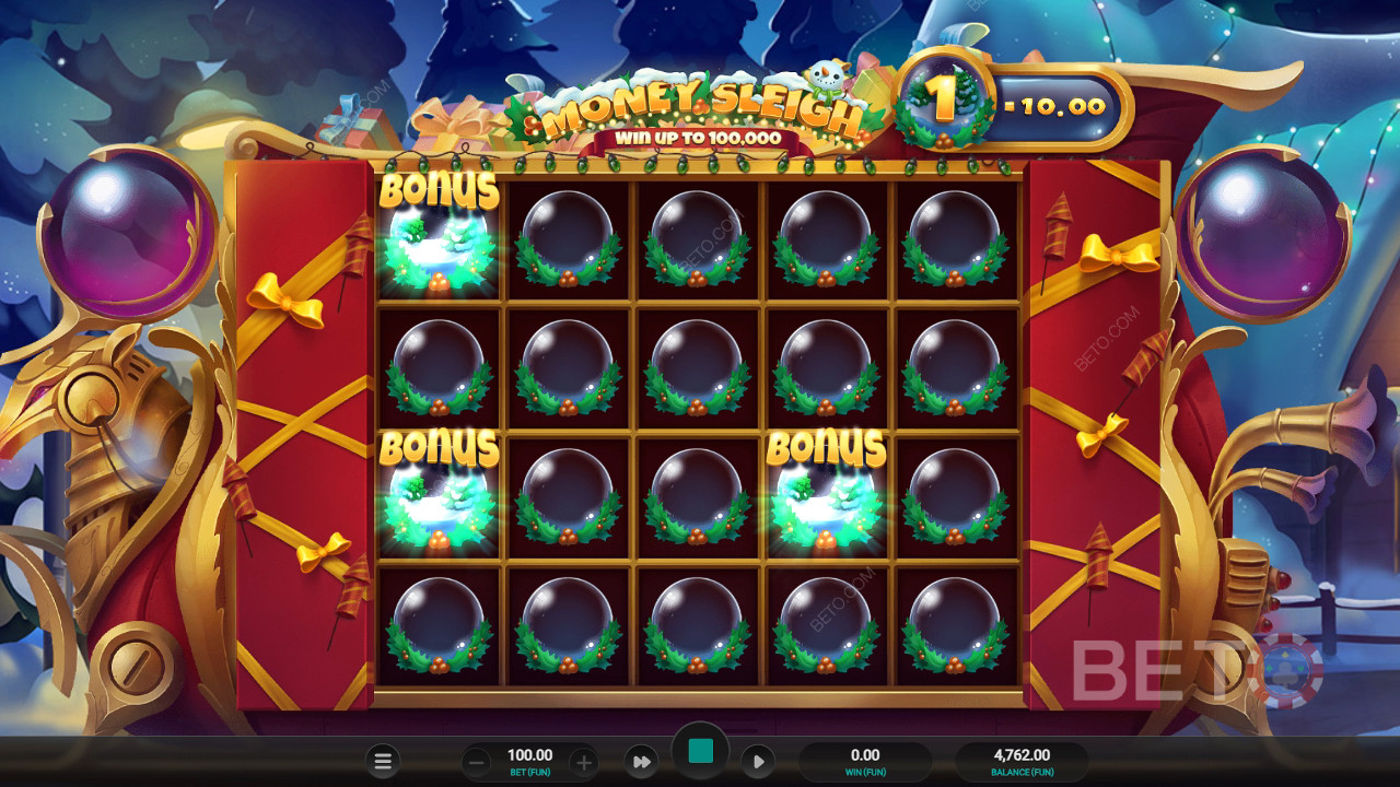 Money Sleigh Review by BETO Pokies