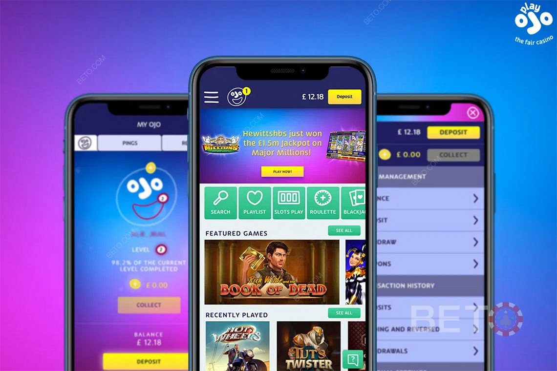 Kiwis can play on any mobile at PlayOJO