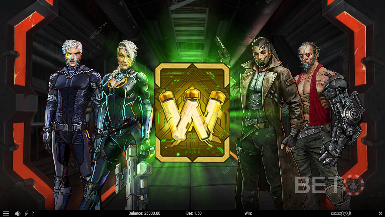 This sci-fi pokie boasts a 96.20% RTP and high volatility gameplay