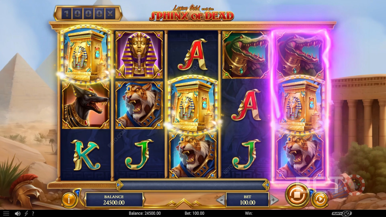 Legion Gold and the Sphinx of Dead Review by BETO Pokies