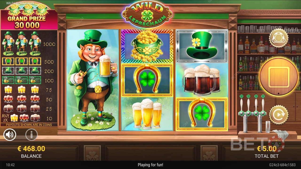 Wild Leprechaun Review by BETO Pokies