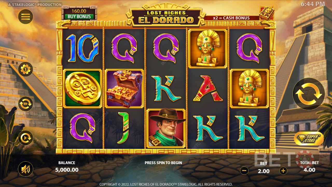 Māori-inspired imagery in Lost Riches of El Dorado
