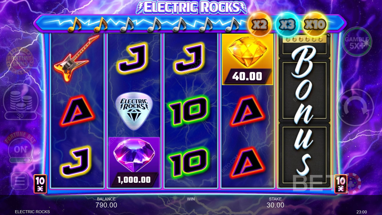 Electric Rocks Review by BETO Pokies