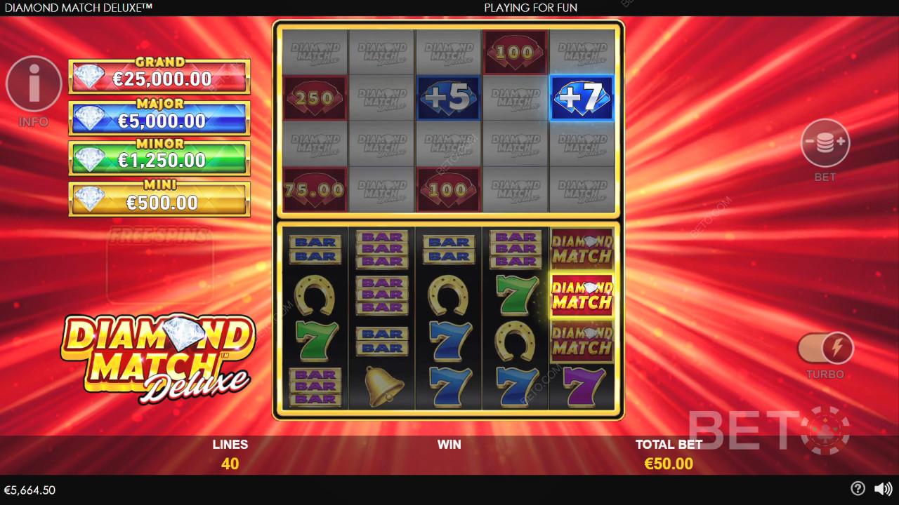 Diamond Match Deluxe Review by BETO Pokies