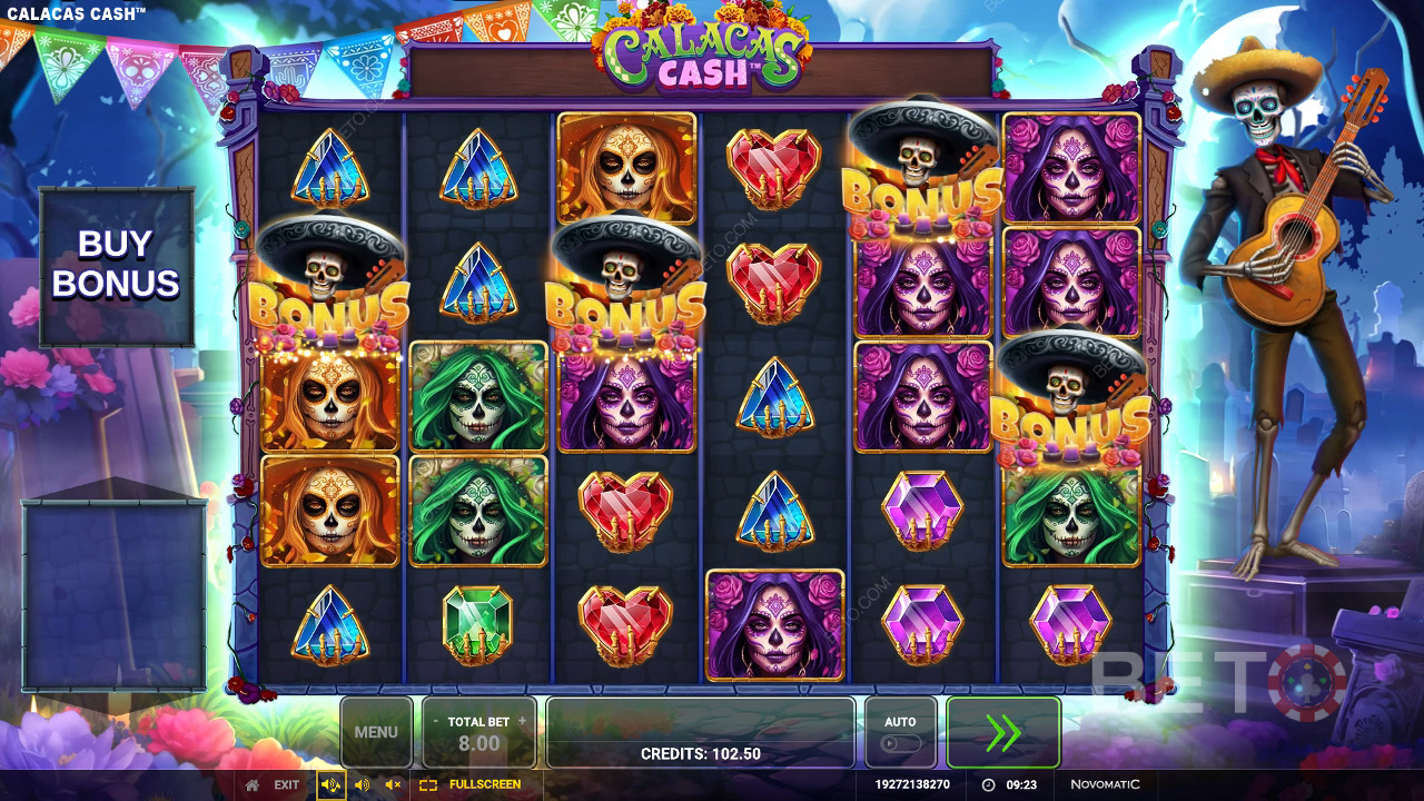 Calacas Cash Review by BETO Pokies