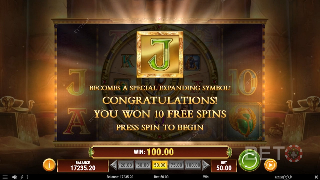 Free Spins with Special Expanding Symbols offer Max Win of 5,000x your stake