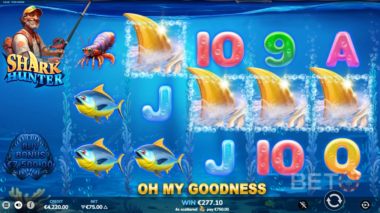 Shark Hunter Review by BETO Pokies