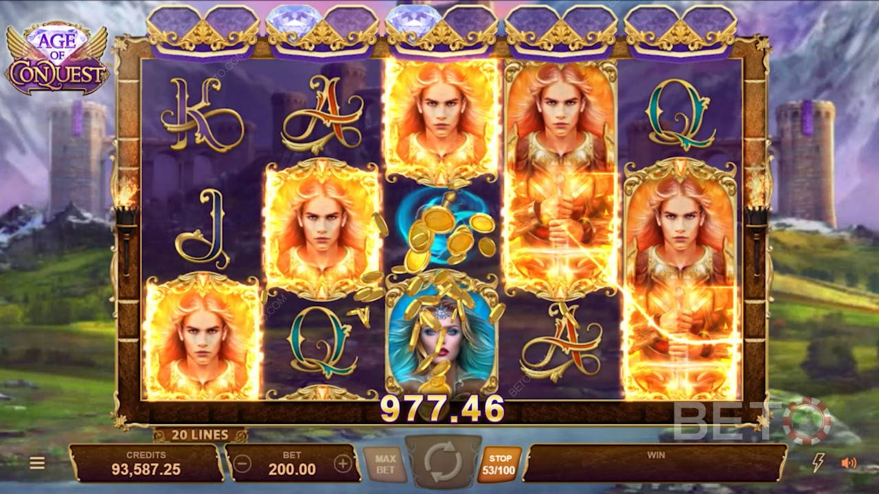 Rack up wins in this classic pokie