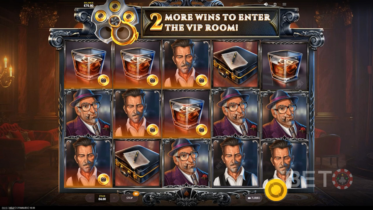 Snag 5 wins in a row to hit the VIP Lounge