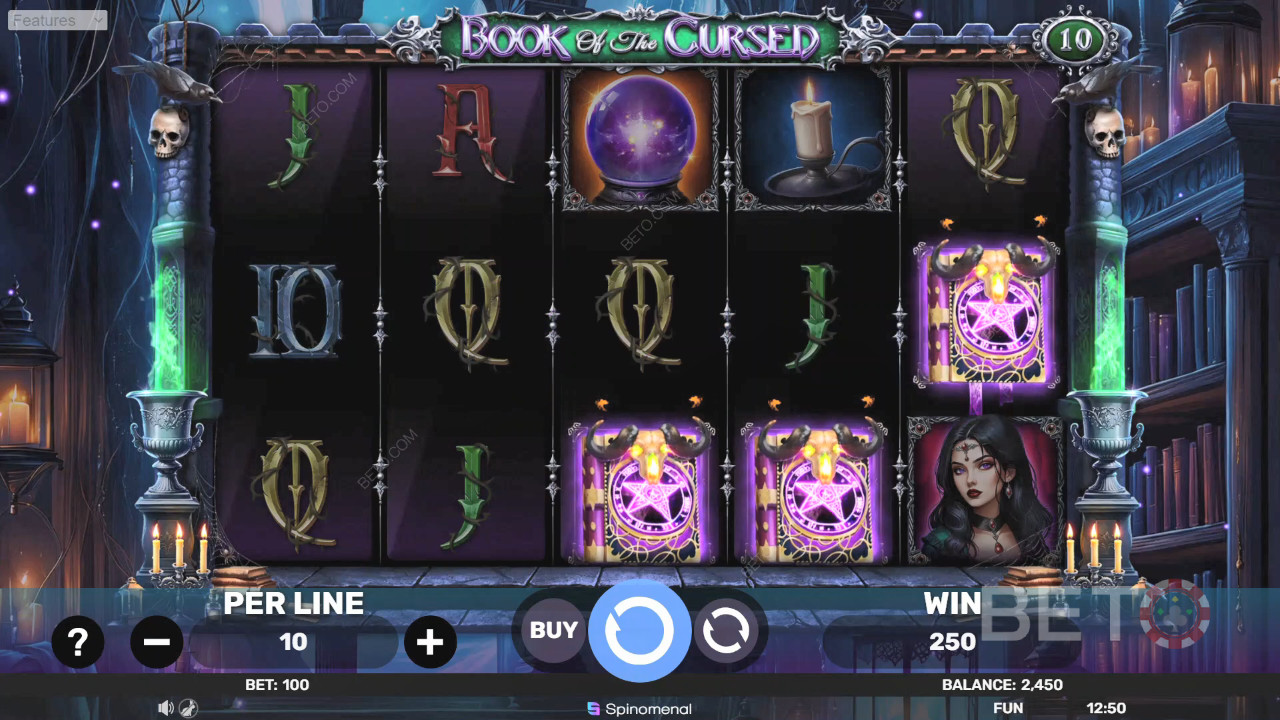Book of the Cursed Review by BETO Pokies