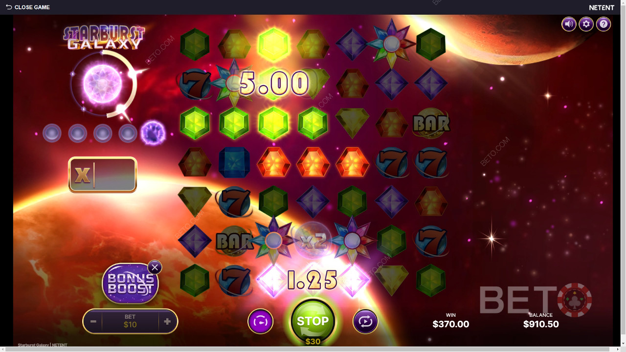 Bonus Features Unveiled in Starburst Galaxy by NetEnt