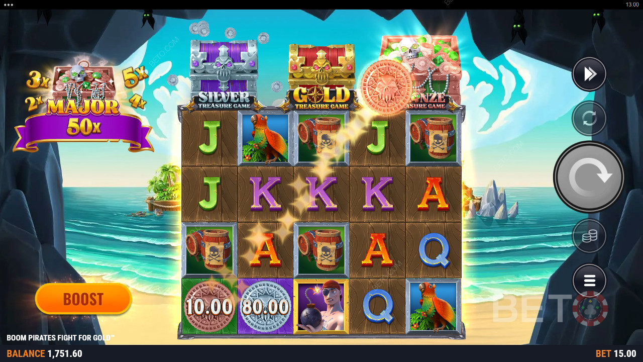 Boom Pirates Battle For Loot Review by BETO Pokies