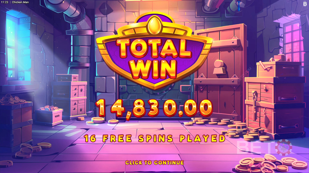 Score 12,500x Your Wager in the Chicken Man Pokie Game!