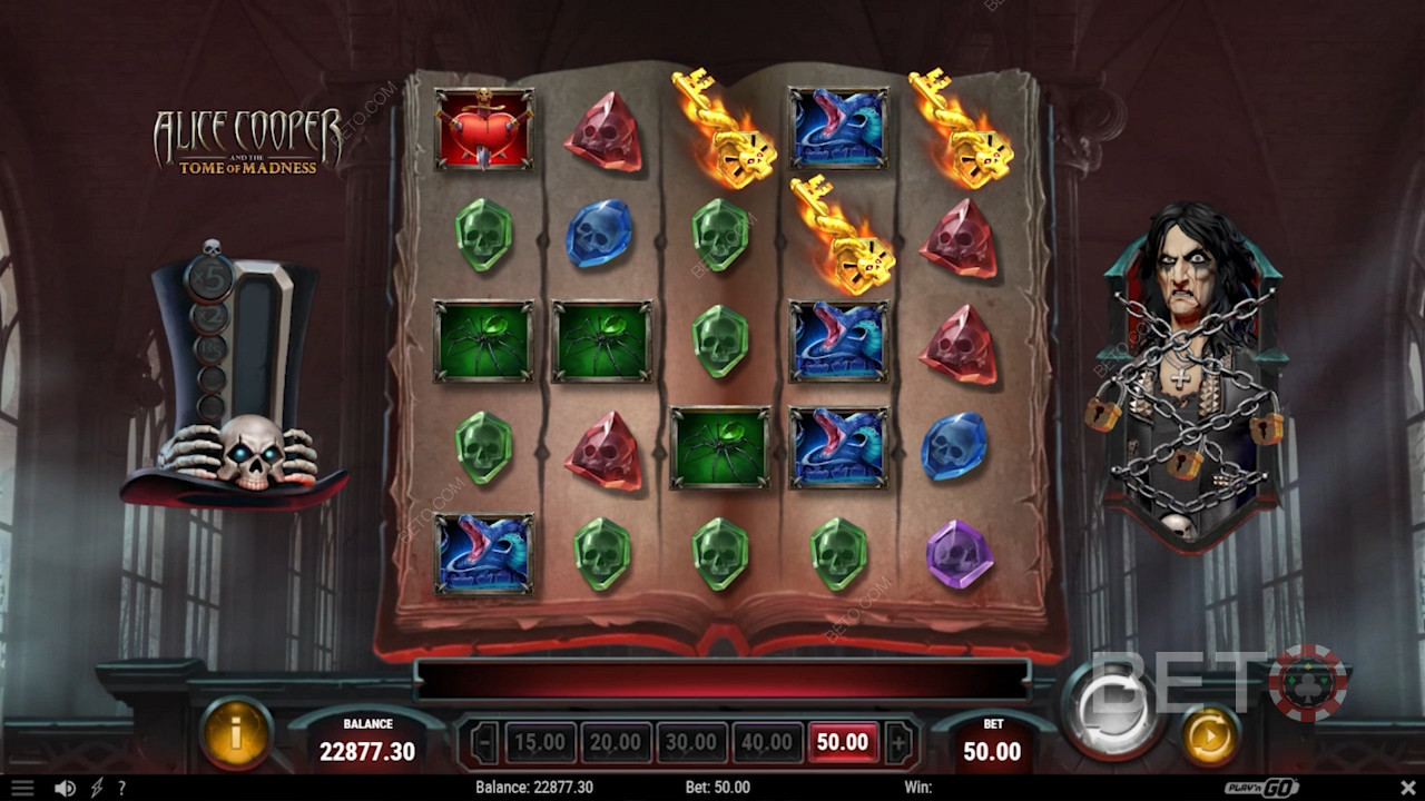 Snag 3 keys to unleash the Alice Cooper Mega Wild