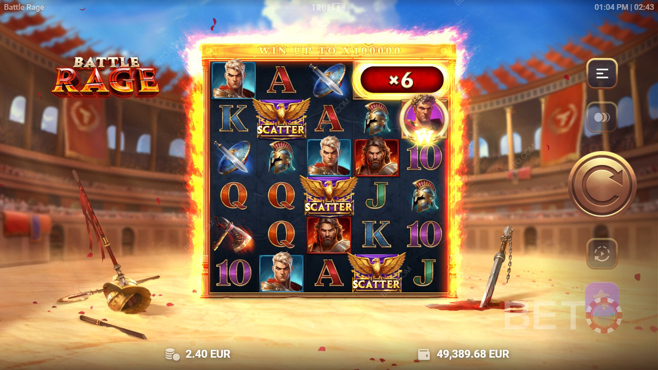 Battle Rage Review by BETO Pokies