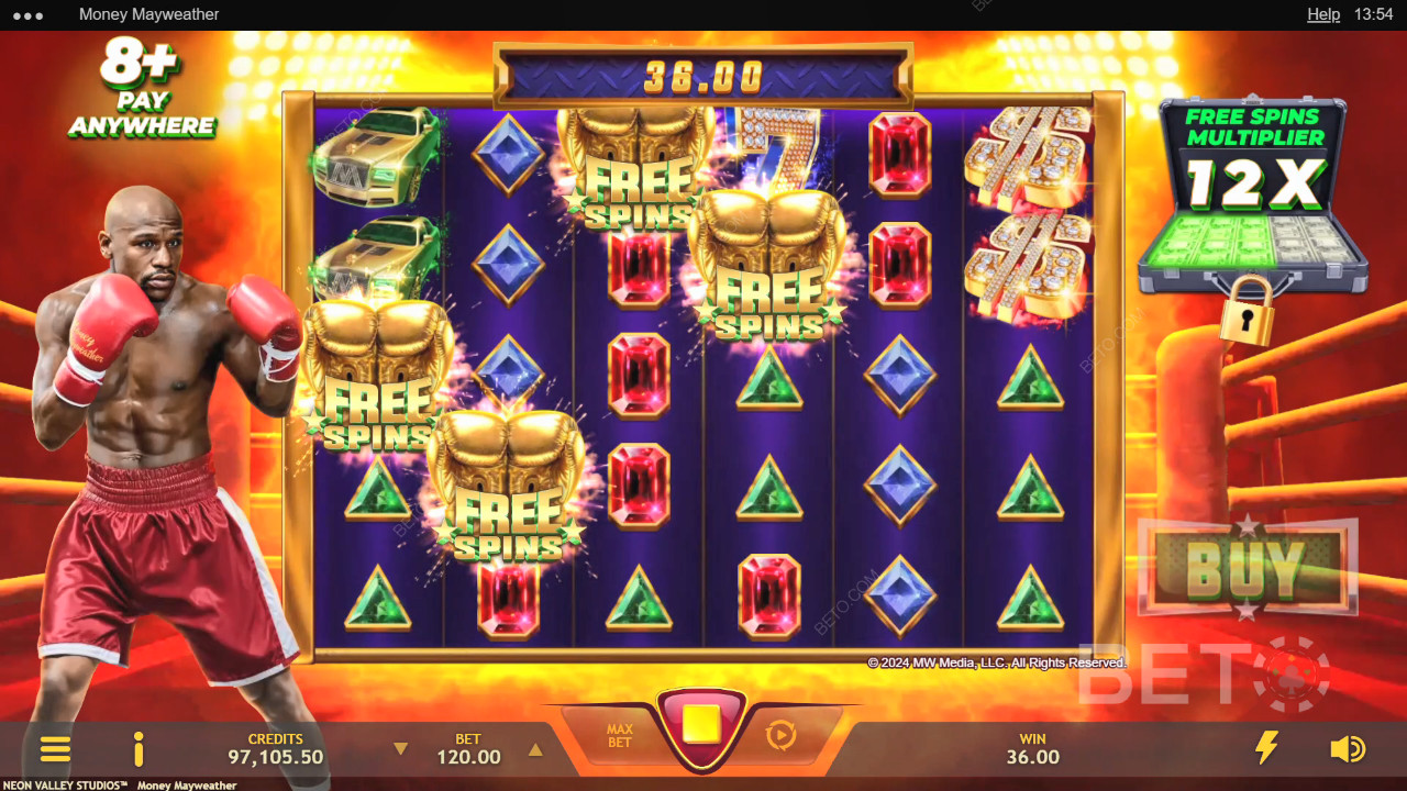 Money Mayweather Review by BETO Pokies