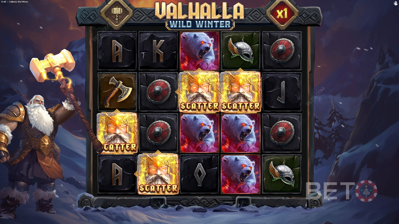 Valhalla Wild Winter Review by BETO Pokies
