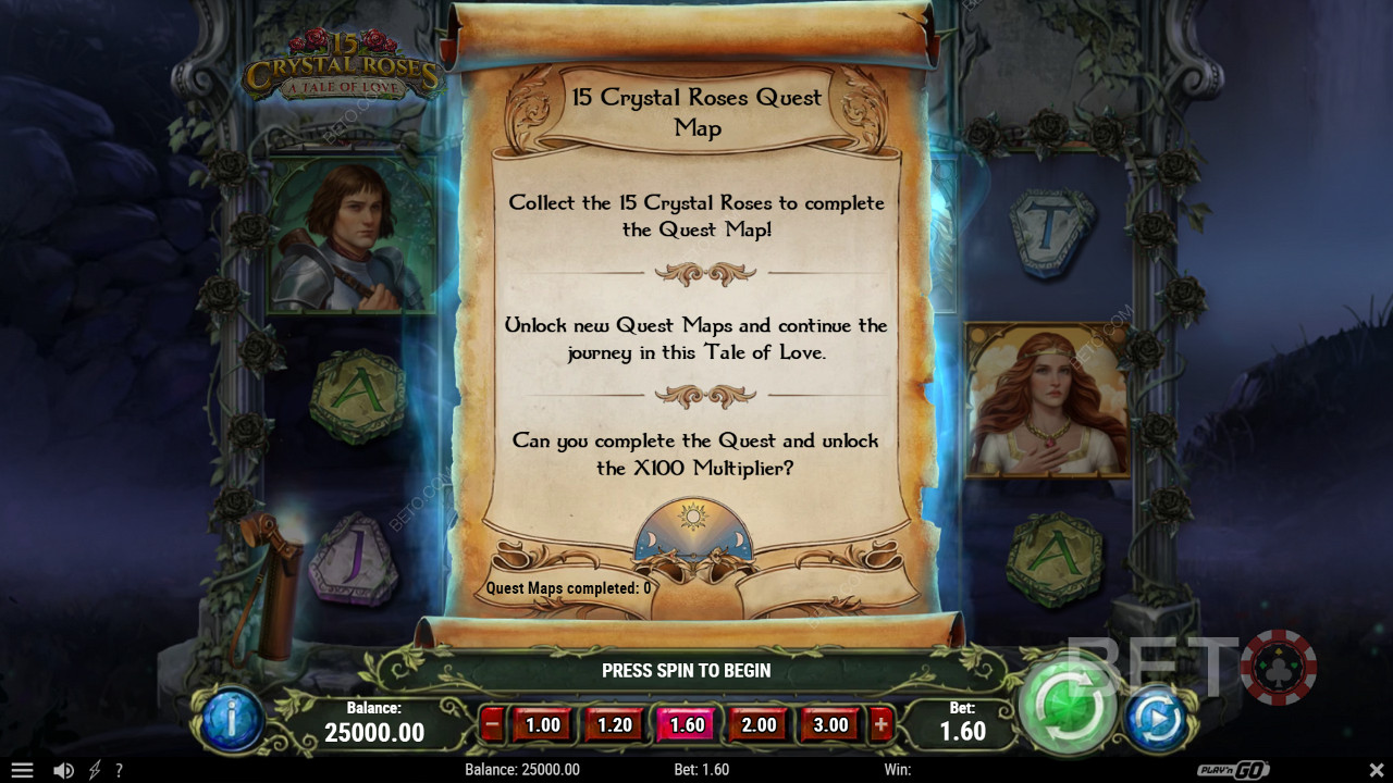 Nab Scatters and unlock the 100x Multiplier in 15 Crystal Roses: A Tale of Love pokie