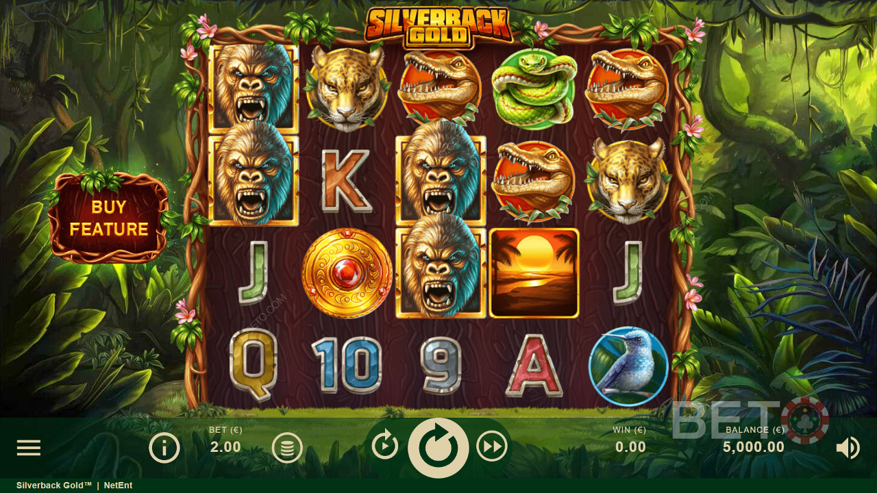 Mighty Gorillas in Silverback Gold Pokie