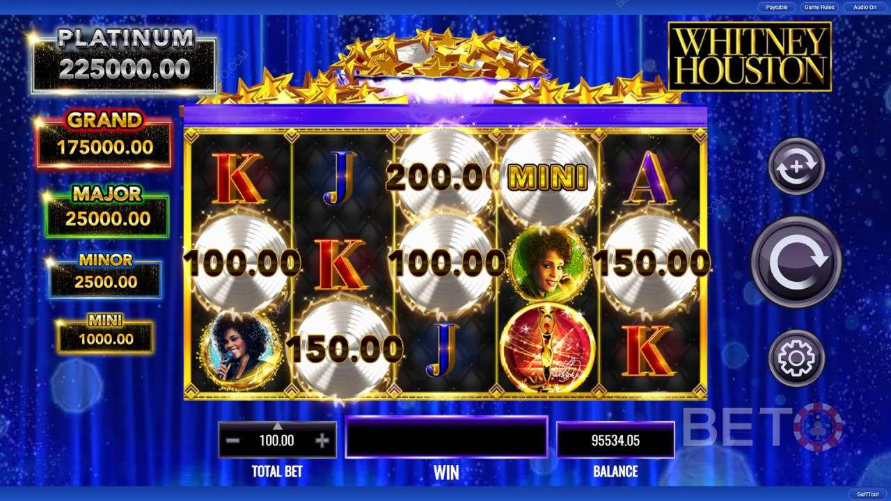 Whitney Houston Review by BETO Pokies