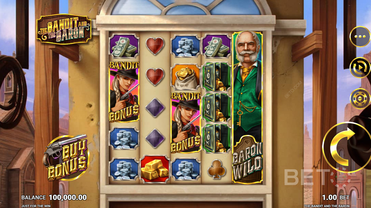 Saddle up for a Kiwi spin on The Bandit and the Baron pokie