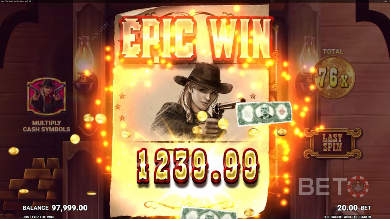 Play now and win cash prizes up to 25,000x your total wager