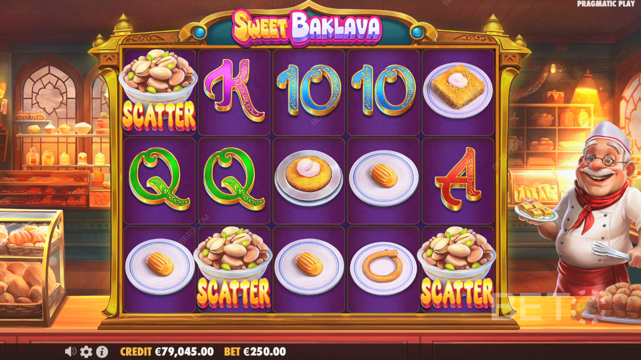 Sweet Baklava Pokie Review by BETO