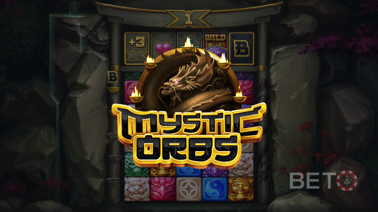 Test your luck against a taonga-guarding Taniwha in the Mystic Orbs pokie