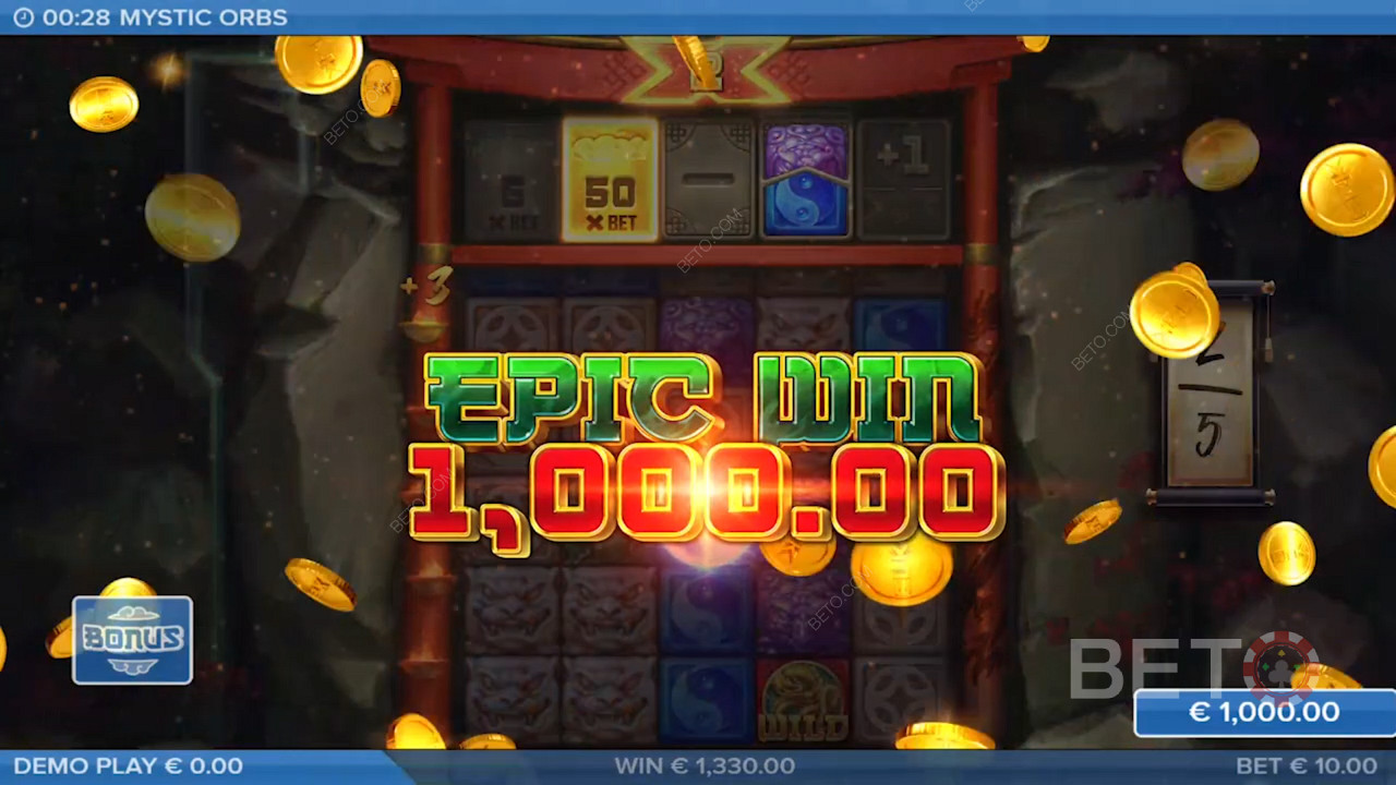 Spin for a chance to win up to 10,000x your wager today