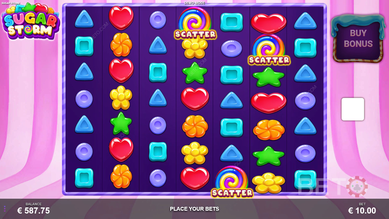 Sugar Storm Review by BETO Pokies